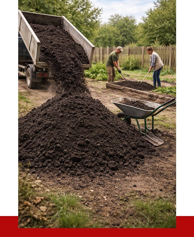 Купить чернозем для огорода в Саратове от 2558 р. | ПРОНЕРУДСрт