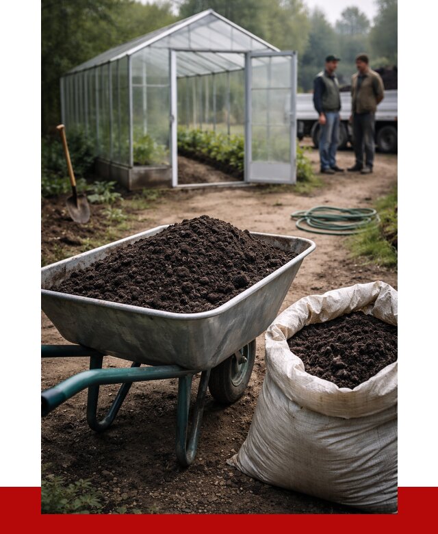 Чернозем для теплицы в Саратове с доставкой от 1535 р. | ПРОНЕРУДСрт