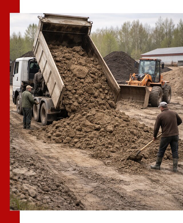 Доставка глин и суглинков в Саратове оптом и вкрай