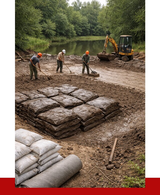 Купить глину для пруда в Саратове от 4605 р. с доставкой | ПРОНЕРУДСрт