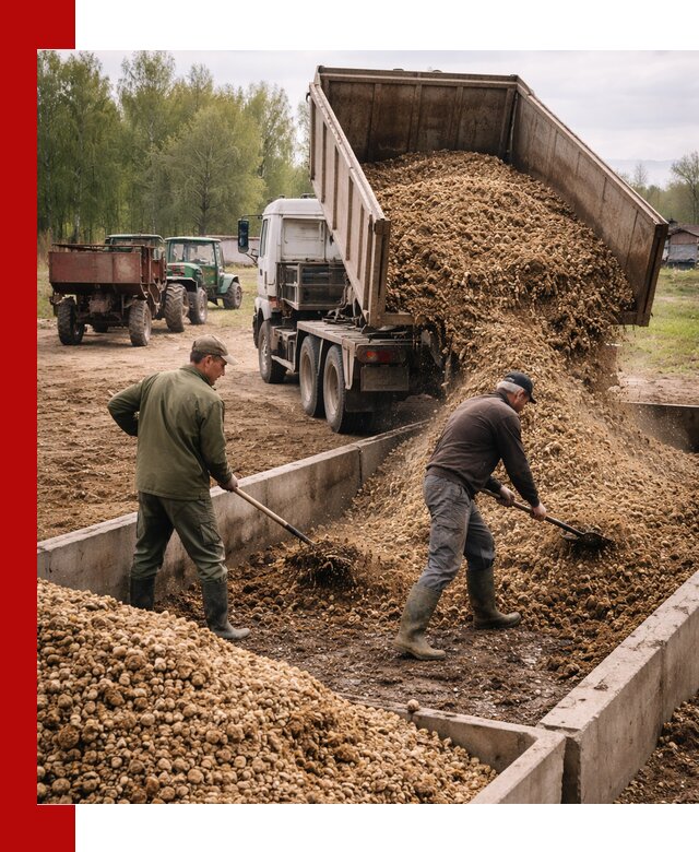 Куриный помет с доставкой в Саратове оптом и в розницу