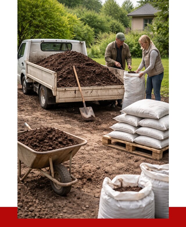 Перегной в мешках с доставкой в Саратове от 2251 р. | ПРОНЕРУДСрт