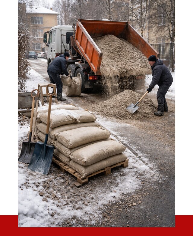Противогололедные материалы оптом в Саратове от 4298 р. | ПРОНЕРУДСрт
