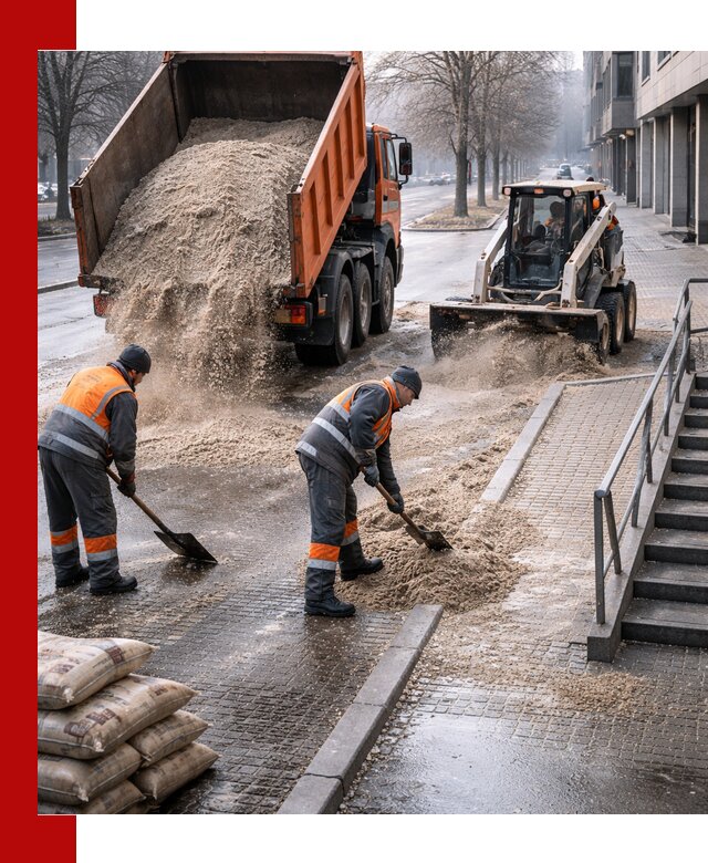 Поставка противогололедных материалов в Саратове