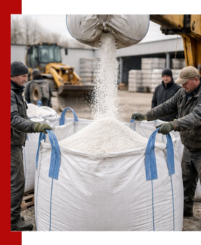 Доставка соли в биг-бегах оптом в Саратове