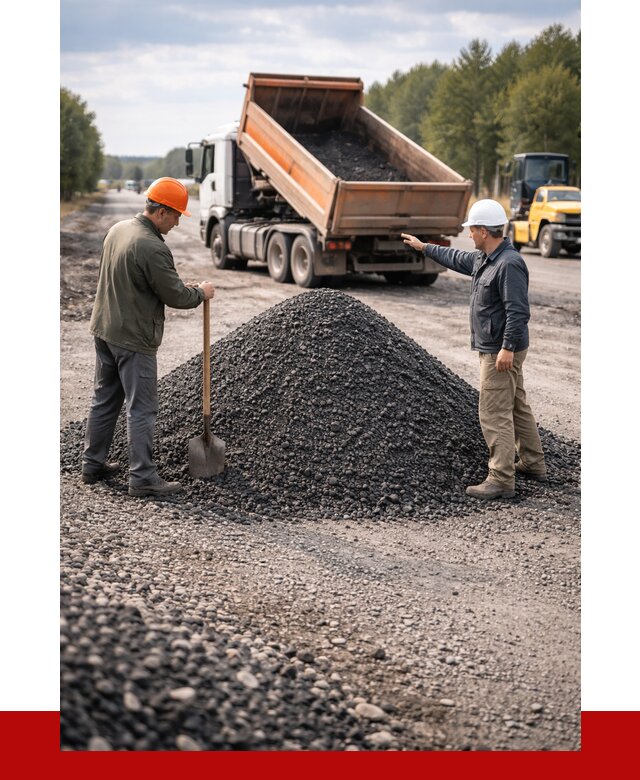 Купить асфальтовую крошку для дорог в Саратове от 4298 р. | ПРОНЕРУДСрт