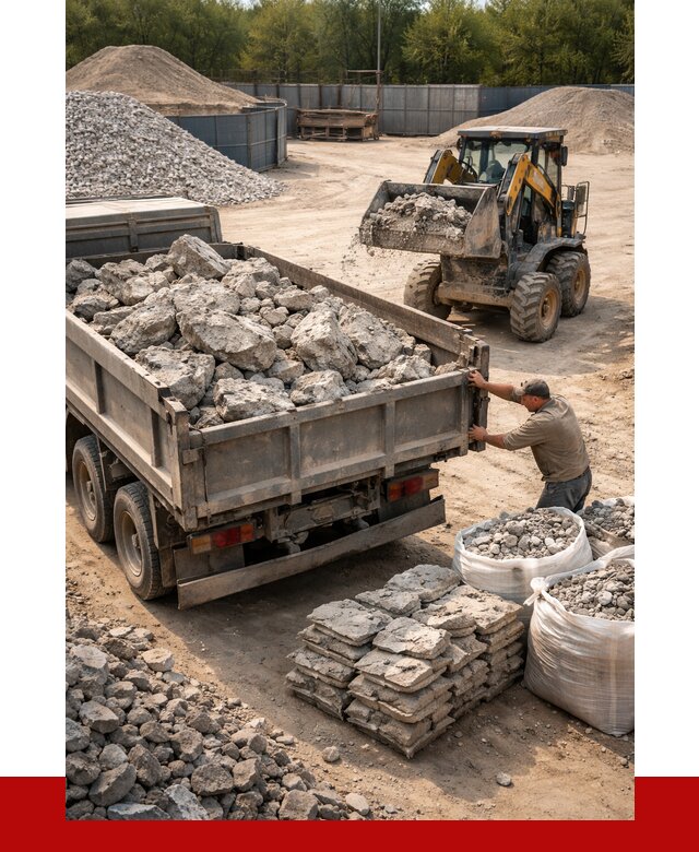 Купить бой бетона с доставкой в Саратове от 4912 р. | ПРОНЕРУДСрт