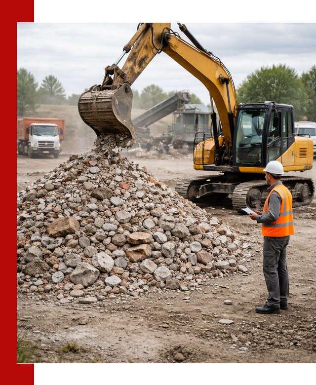 Доставка и вывоз строительного боя в Саратове