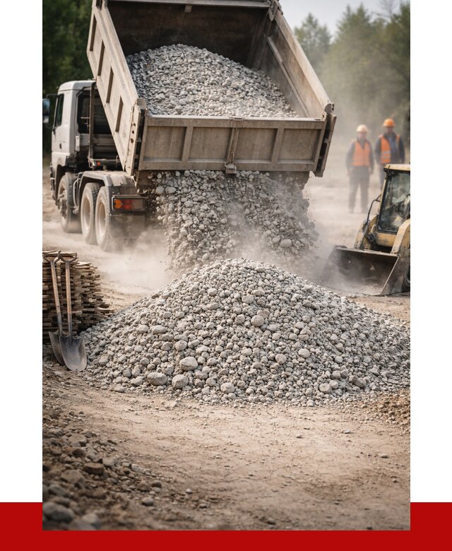 Купить дробленый бетон в Саратове от 1740 р./куб | ПРОНЕРУДСрт