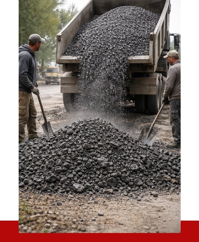 Дробленый асфальт в Саратове от 2865 р. с доставкой | ПРОНЕРУДСрт