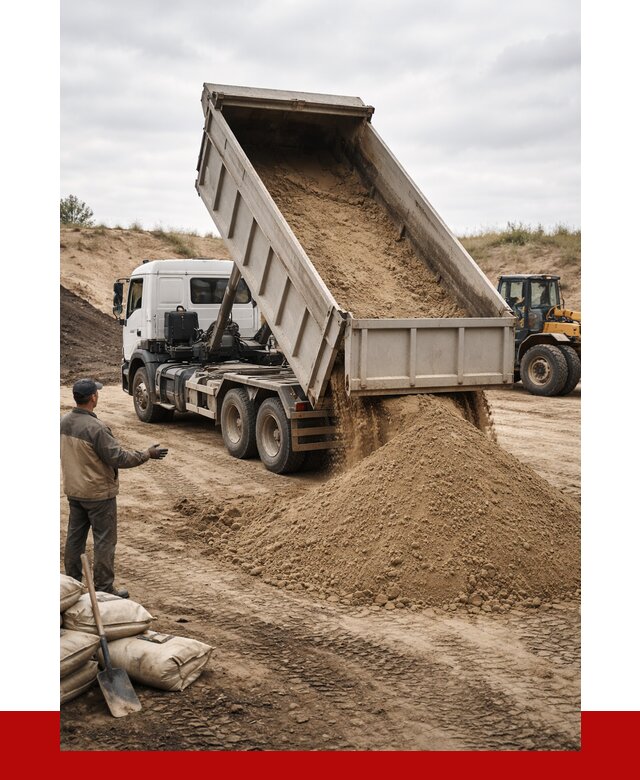 Доставка самосвалом 20 кубов в Саратове от 7675 р. | ПРОНЕРУДСрт