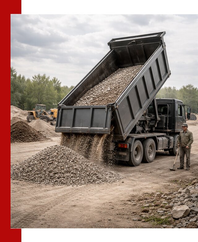 Доставка самосвалом 30 м3 по выгодным ценам в Саратове