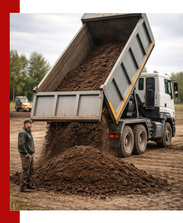 Аренда самосвала с водителем в Саратове для сыпучих грузов и навоза