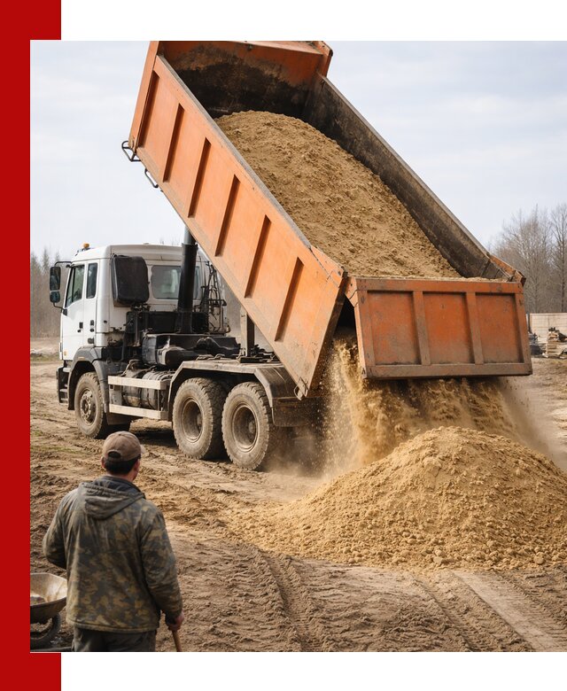 Аренда самосвала 20 тонн для перевозки грузов в Саратове