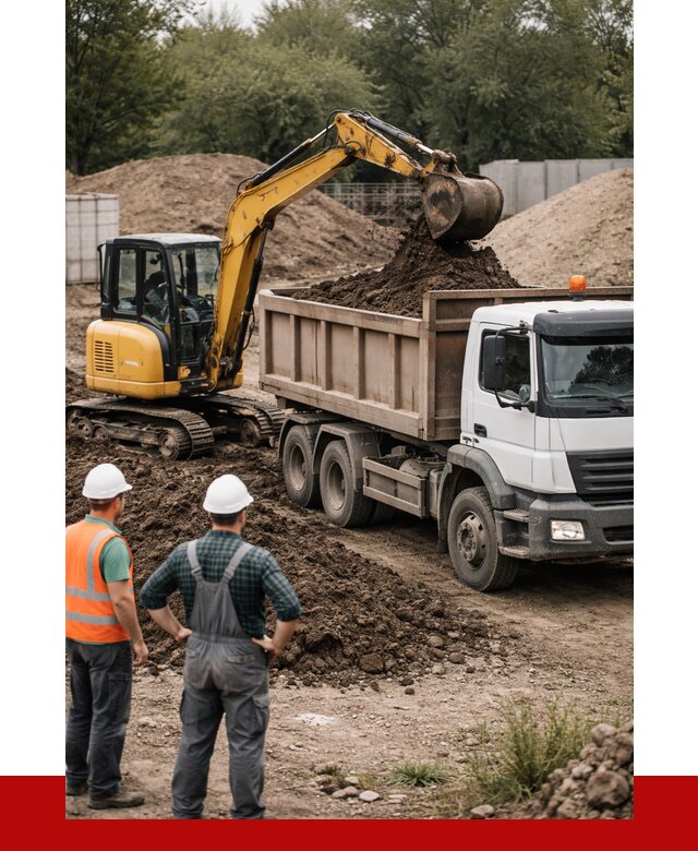 Вывоз грунта в Саратове от 4605 р. самосвалом | ПРОНЕРУДСрт