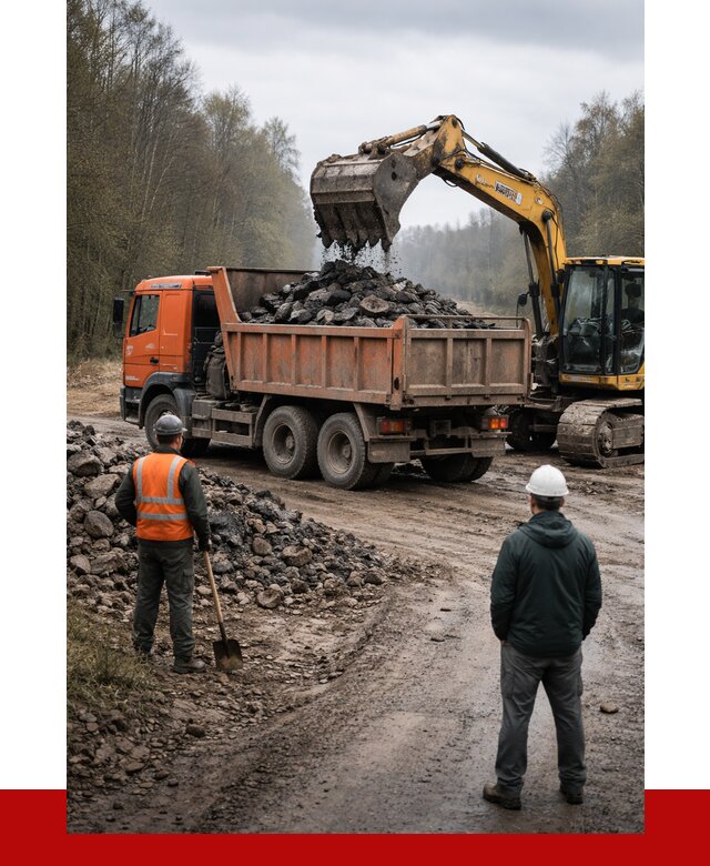 Вывоз асфальта в Саратове от 4605 р. самосвалом ПРОНЕРУДСрт
