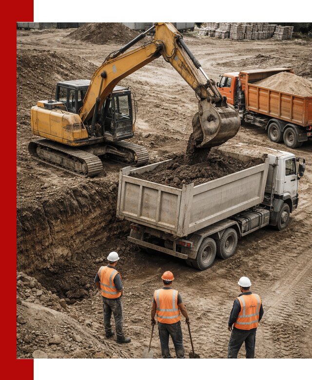 Разработка грунта для строительства и благоустройства в Саратове