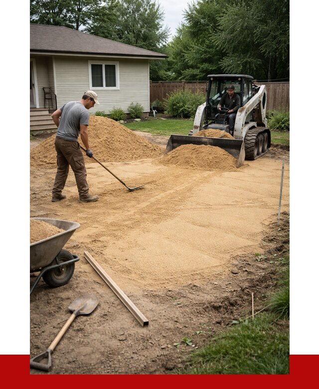 Отсыпка участка песком в Саратове, от 2558 р., ПРОНЕРУДСрт